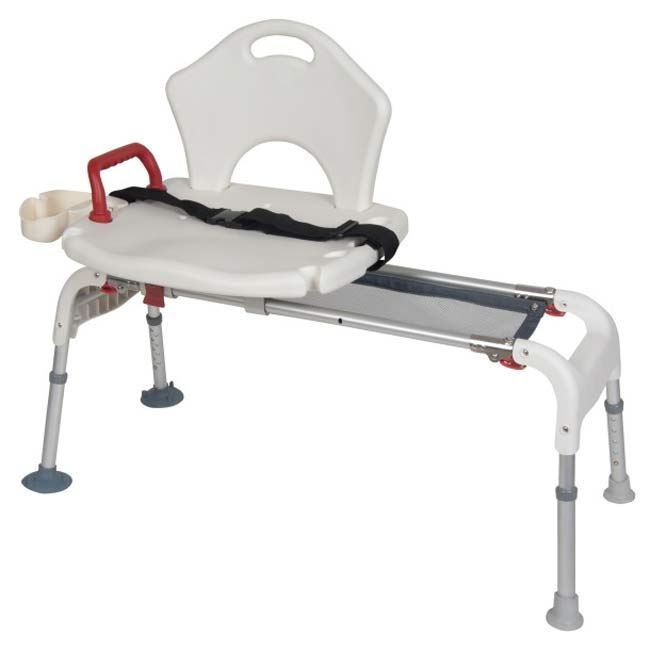 Drive Medical Folding Universal Sliding Transfer Bench (RTL12075) product photo